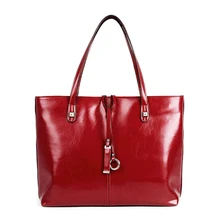 2016 Women Genuine Leather Handbag Casual Women Messenger Bags European And American Style Ladies Crossbody Shoulder Bag Tote