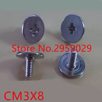

500pcs CM3x8 m3 CM type stainless steel flat thin head screw