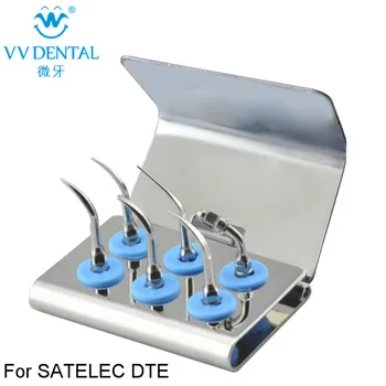 

1 set SSKS dental scaler scaling tip kit for DTE SATELEC to remove calculus and bacterial plasue dental dentistry handpiece