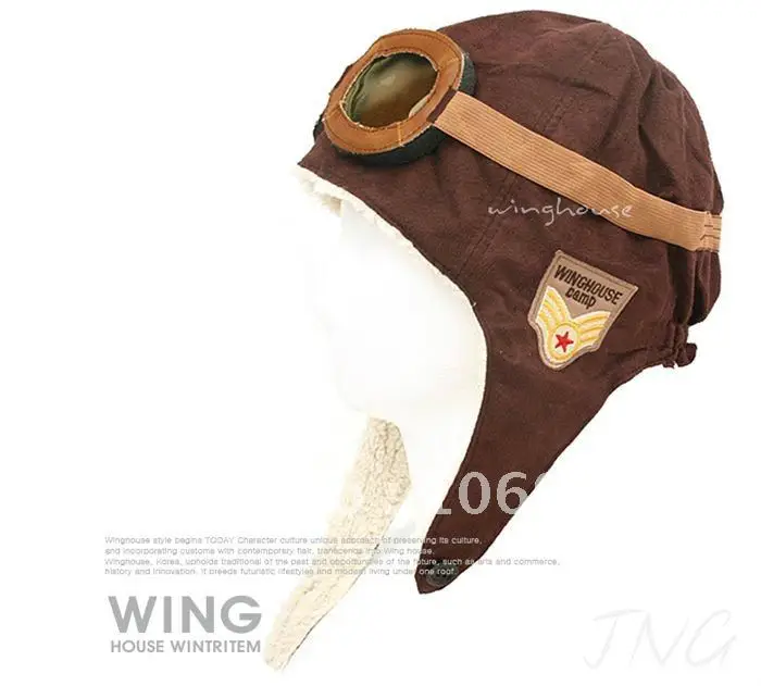 AEROPLANE FIGHTER PILOT CAP HAT w 