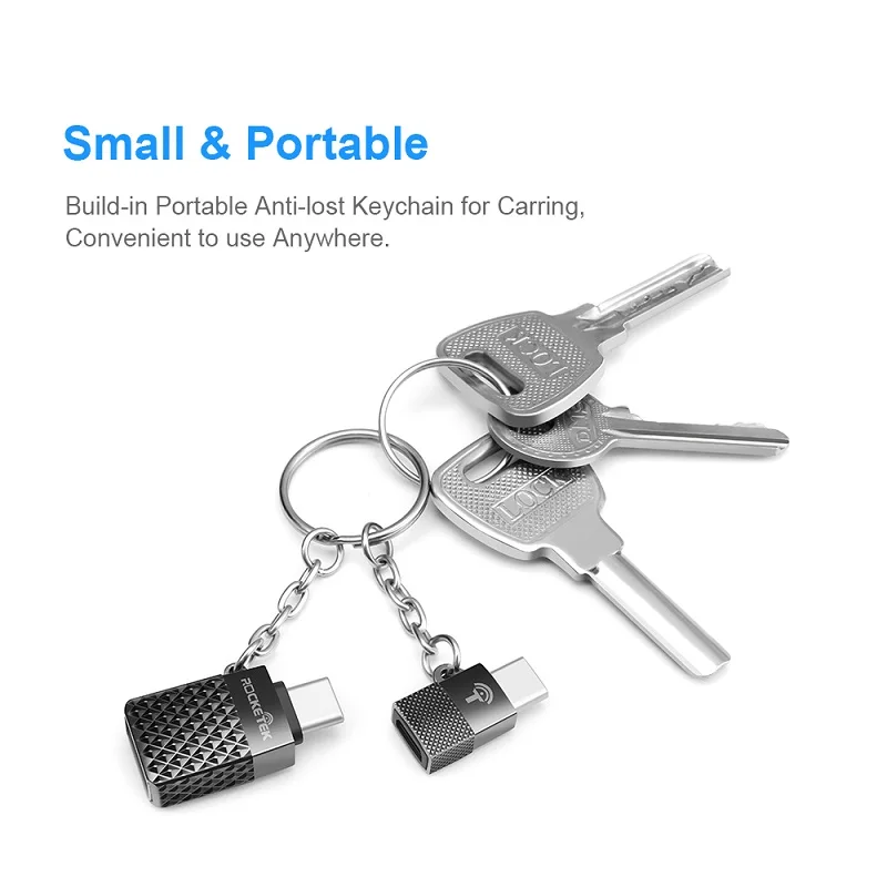 Адаптер Rocketek micro to Type c OTG USB C 3 0 алюминиевый телефон type аксессуары разъем для Xiaomi
