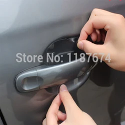 

8 PCS/LOT Car Styling Transparent Automotive Protection Film Vehicle Accessories Basis Style Scratch Car Covers And Stickers