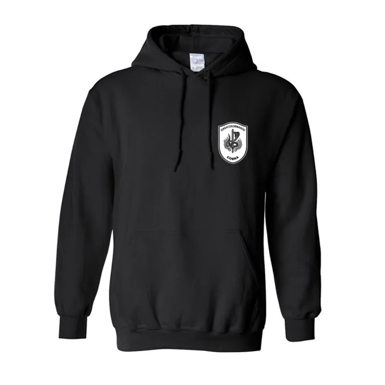 

2019 COBRA Black Hooded Sweatshirt with Hoodies Men Brand in Mens Hoodies and Sweatshirts xxl