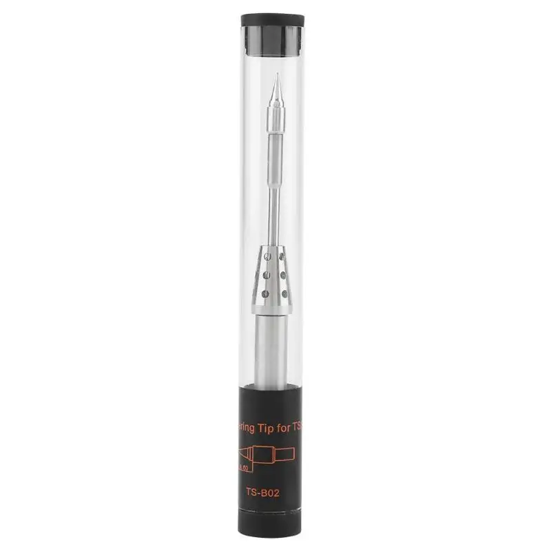 

TS80 B02 Lead Free Electric Soldering Iron Tip Replacement Solder Bit Head Soldering Iron Tip Lead-free Soldering Welding Tips