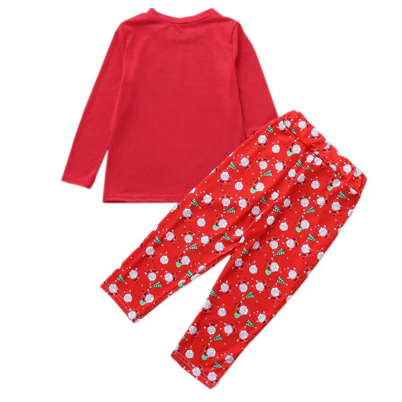 LILIGIRL/семейные рождественские пижамы Одинаковая одежда для девочек Одинаковые