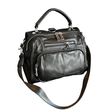 women novelty cow leather black crossbody bag female causal genuine leather one shoulder bag soft leather messenger bag 2018 novelty female small geunine leather bag women spring summer cowhide messenger bag girl nubuck leather crossbody bag
