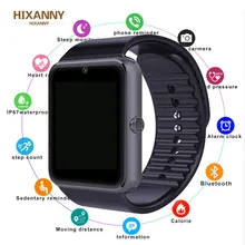 2019 Bluetooth Smart Watch for Iphone Phone for Huawei Samsung Xiaomi Android Support 2G SIM TF Card Camera Smartwatch PK X6 Z60