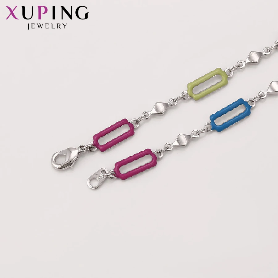 Xuping, модное, простое, дикое, стильное ожерелье, дизайн, длинное ожерелье для женщин, девушек, цепочка, ювелирное изделие, рождественские подарки, S65-4-41057