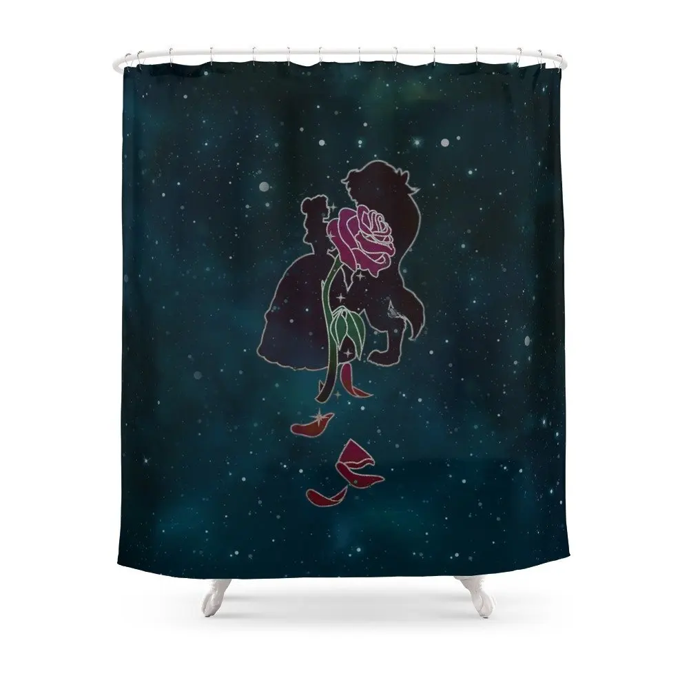 

BEAUTY AND THE BEAST Shower Curtain