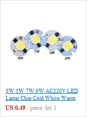 10 шт. AC110V 220 В COB светодиодный фито-чип лампа полный спектр 20 Вт 30 Вт 50 Вт светодиодный Диод для выращивания растений