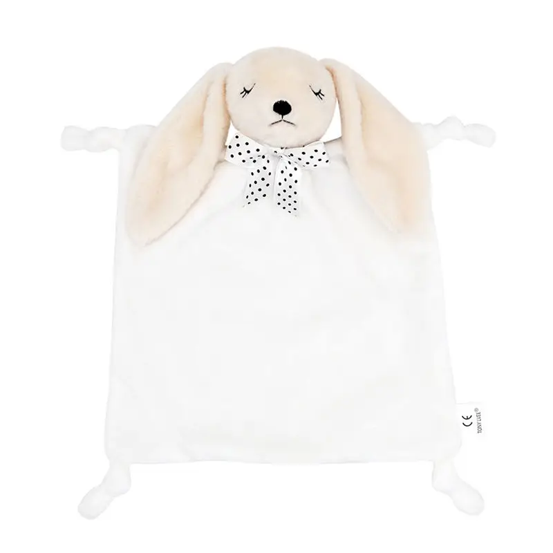 1 шт. кролик кукла круглый колокольчик, полотенце, детское комфортное одеяло, полотенце, удобное, как Многофункциональная игрушка, детское комфортное полотенце