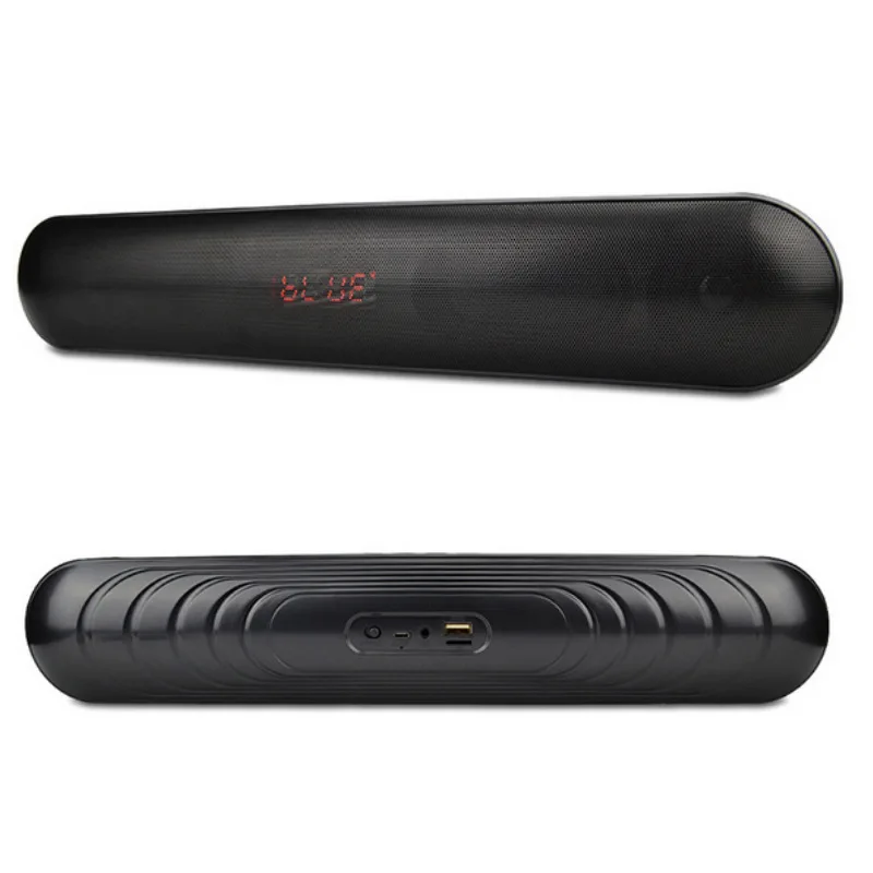 

Samtronic JC176 Wireless Bluetooth Portable Speaker ,Short Bluetooth SoundBar Speaker for TV with Mic TF Card FM Radio