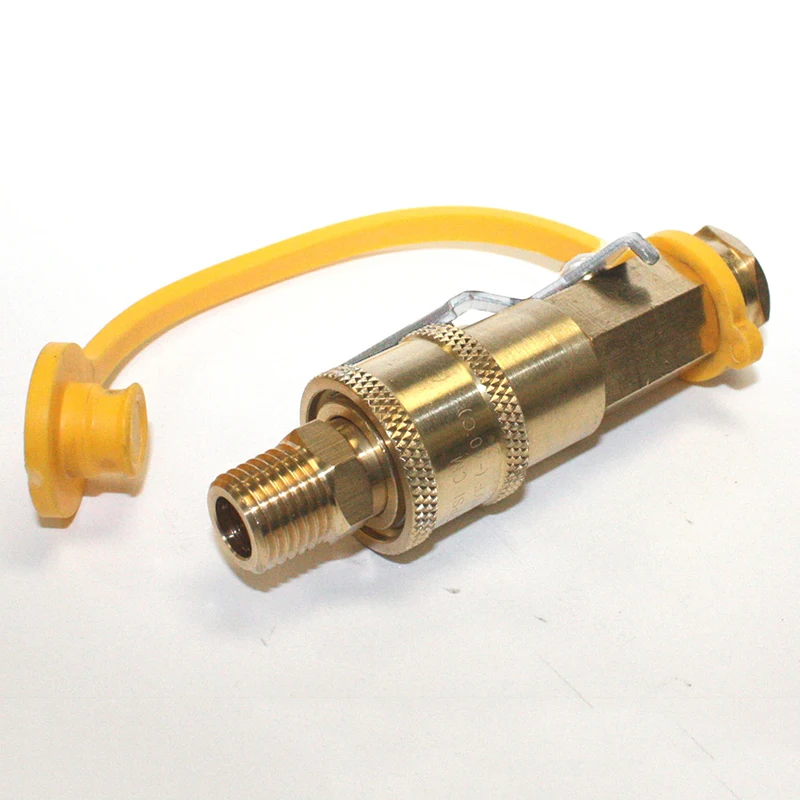 1/4 &quotзапорные клапаны и мужской RV пропан Быстрое Подключение адаптер Комплект