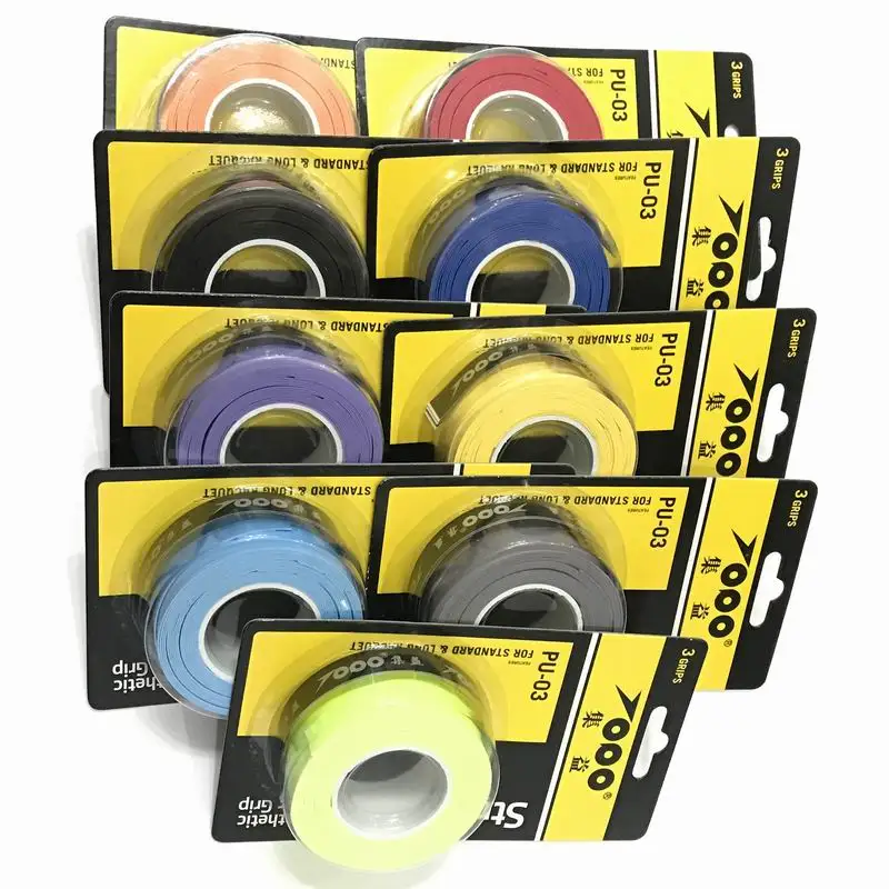 

(1 set=3pcs)Quality overgrip Sticky feel Super thin overgrips/Badminton racket/badminton racquet
