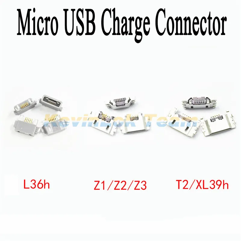 

Micro USB Jack Charging Port For Sony Xperia Z Z2 Z1 Z3 Compact Z Ultra XL39H S Lt26i T2 Power Charger Connector Socket