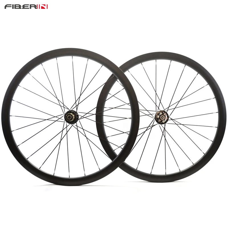 

Free shipping 700C 38mm Clincher Carbon Wheelset Disc Brake 24/24 H Wheels Road Cyclocross Bike Bicycle Disc brake Hubs Wheels