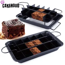 CAKEHOUD Нержавеющая сталь серии антипригарным домовой Пан торта встроенный срез для хлеба, пирожные, шоколад или Чизкейк