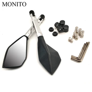 

For DUCATI Monster S2R 800 821 797 695 696 796 400 M400 CNC Accessories Motorcycle Rearview Mirrors Moto Blind Spot Side Mirror