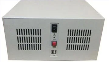 Серый Настенный 6C210 ITX материнская плата ЧПУ инструментов тестирования основа для HTPC небольшой чехол для ноутбука - Цвет: Серый