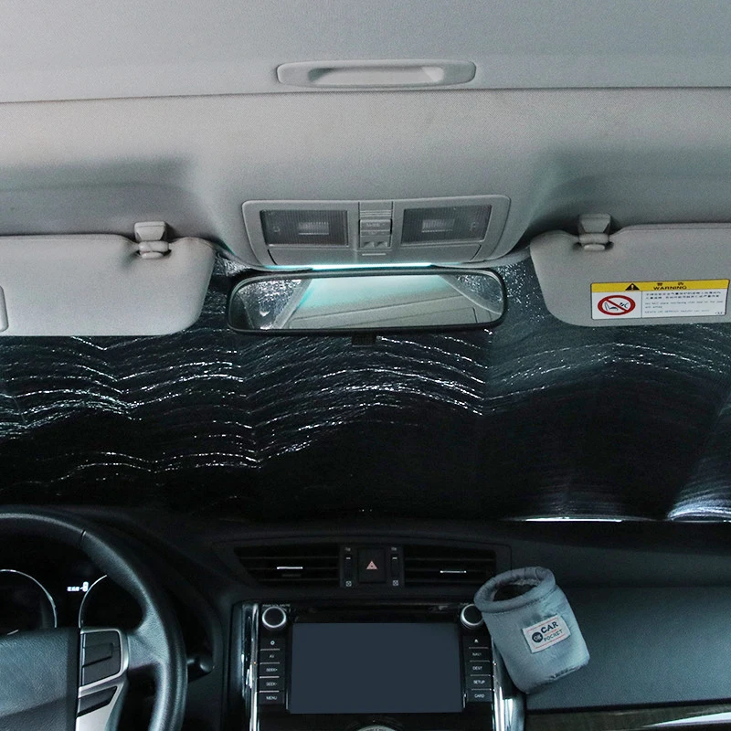 Автомобильные утолщенные лазерные оконные шторы пленочный козырек автомобильное переднее заднее ветровое стекло теневое покрытие для защиты от солнца автомобильные Внешние аксессуары автозапчасти