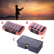 3 стиля насекомое дорога Yafei ящик для рыболовной приманки муха приманка для рыбалки коробка для крючков двухсторонняя Водонепроницаемая пластиковая пенопластовая коробка для хранения
