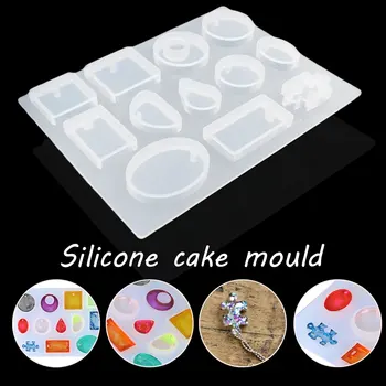 

Necklace Pendant Resin Jewelry Making Mould DIY Hand Craft resin molds for Jewelry Hot Designs Cabochon Silicone Mold