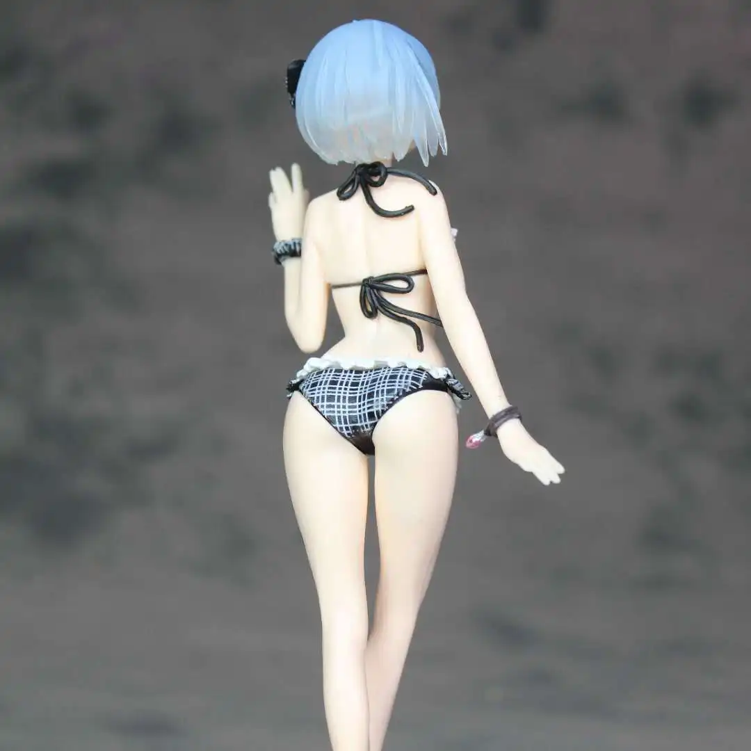 Аниме Re:Zero Life в другом мире от Zero Lem Remu Swimsuit Ver. EXQ ПВХ фигурка Коллекционная модель