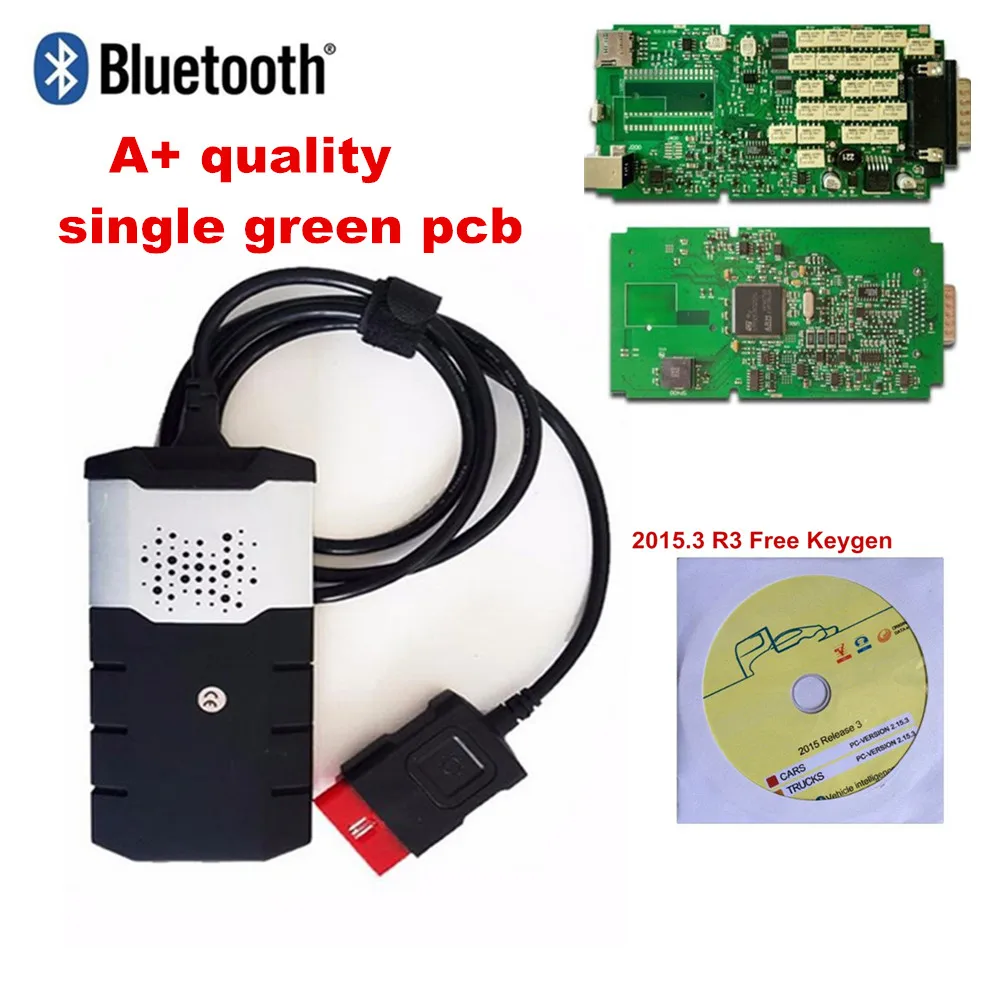 DHL single board Obd Obd2 Scan for delphis With bluetooth Vd Ds150e Cdp tcs Cdp Pro Plus new vci for car truck diagnostic tool