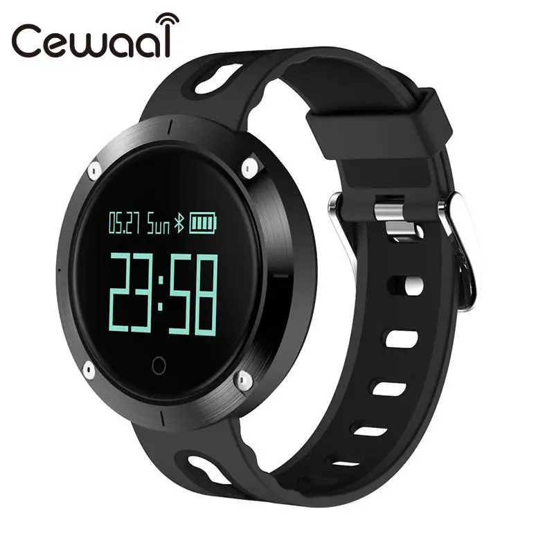 

Cewaal 2017 IP68 Waterproof Touch Screen Wrist Smart Watch Blood Pressure Heart Rate Monitor Watch PK S928 GW01