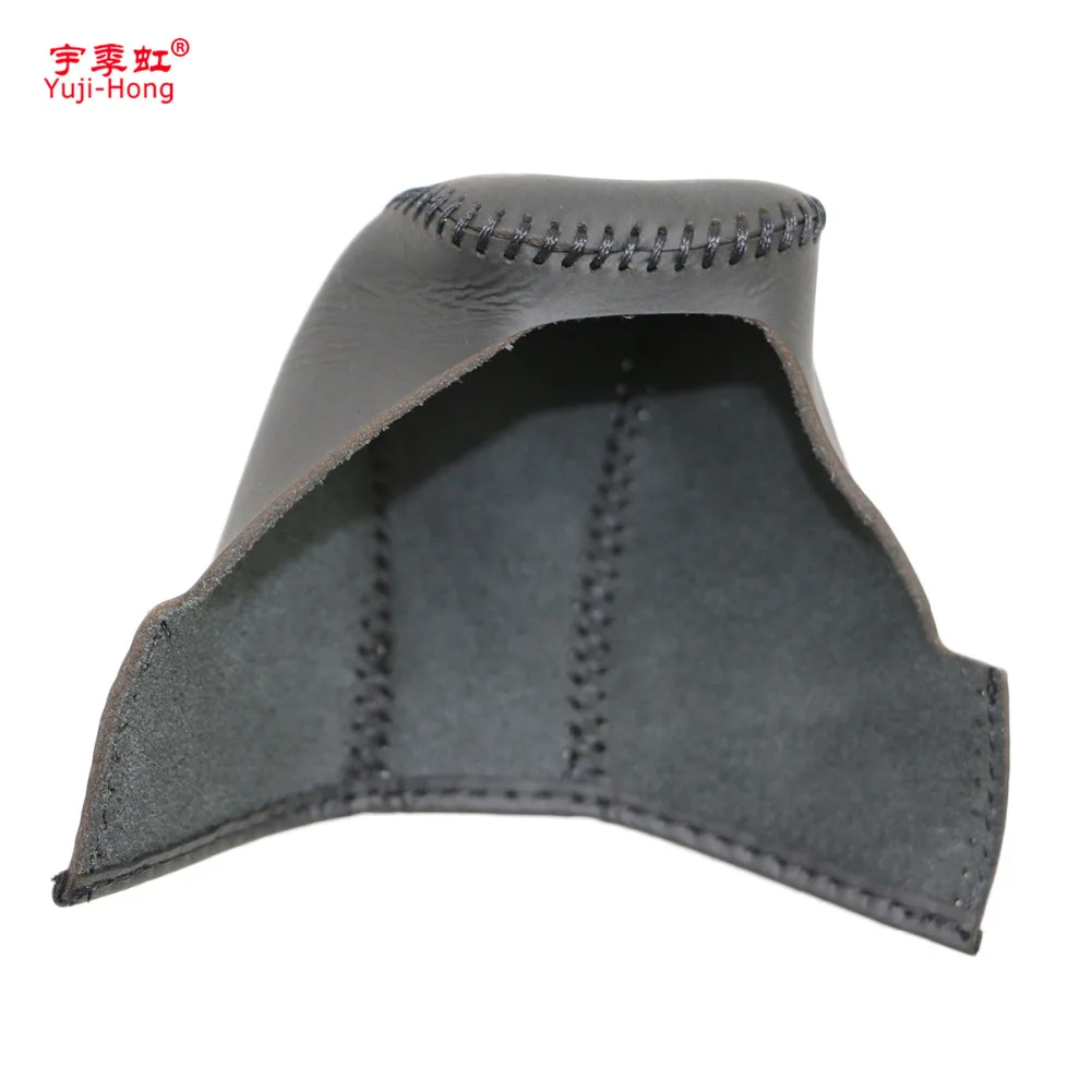 Yuji-Hong Car Gear Covers Case for Subaru XV 2012~2014 Forester 2013~ Automatic Shift Collars Genuine Leather Hand-stitched