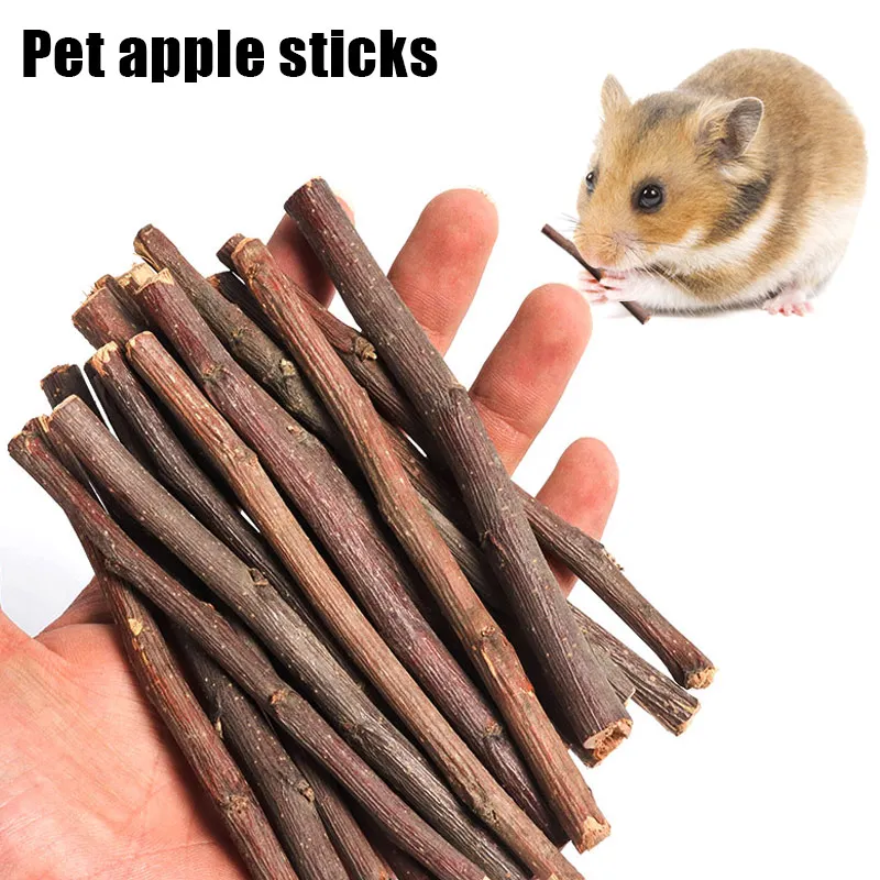 

Pet Chew Toys for Hamster Rabbit Totoro Guinea Pig Sweet Chewing Sticks E2S