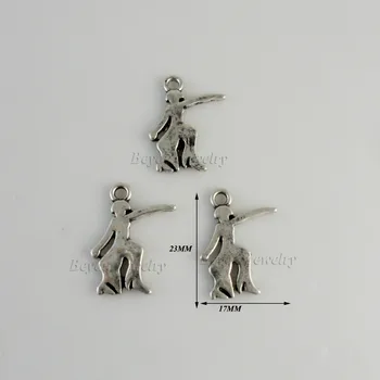 

20pcs a lot antique silver plated greek letter Sorority delta sigma theta charm fortitude pendant