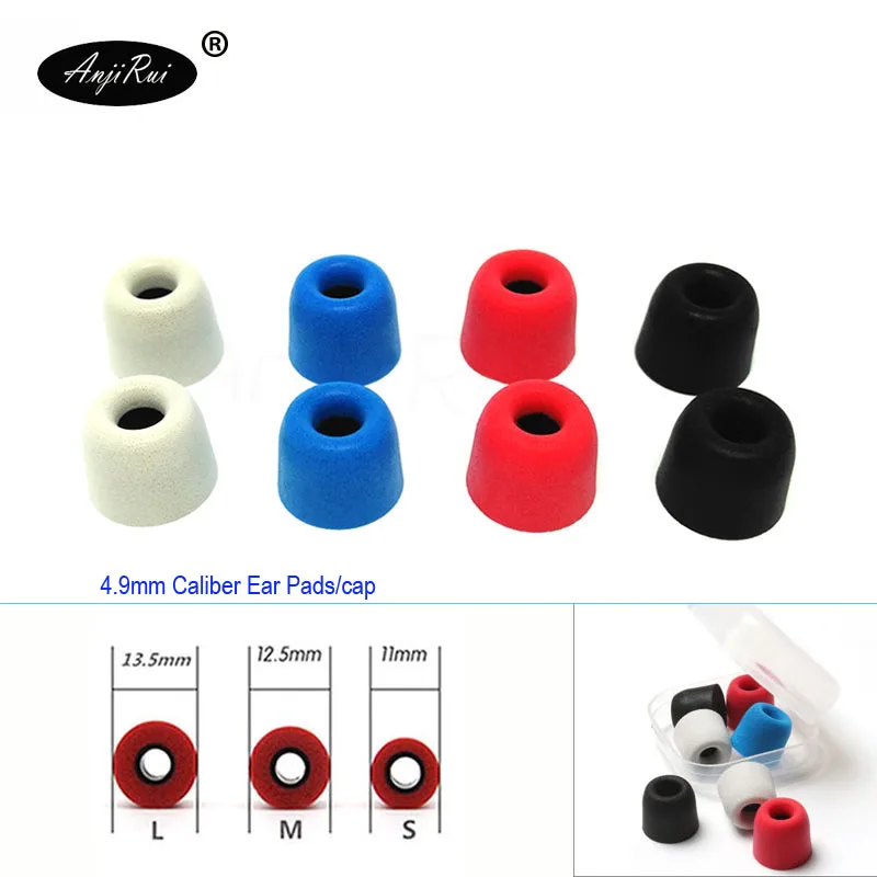 8 шт./4 пары подушечки для наушников 13 5 мм 4 9 мм|foam eartips|ear padsear foam |