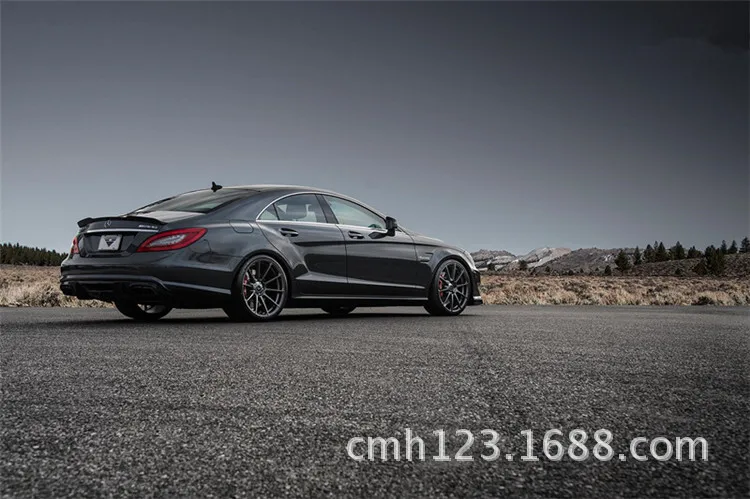 Подходит для Mercedes-Benz CLS350 V CLS300 CLS63 углеродного волокна крылья спойлера