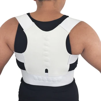 

2018 Medical Orthosis Posture Correction Shoulder Brace Sport Corset Back Brace Magnetic Posture upper Back Support Corrector