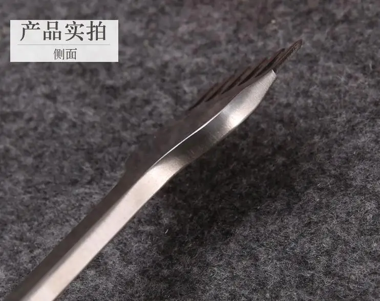 Billig Leder Kunst, handwerk   Nähen Leder handwerk Stanzen Klaue Schlagen stechen Eisen diamant form 1 2 4 6 10 zähne 3 4 5 6mm