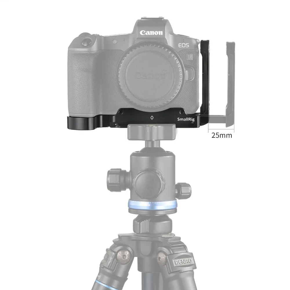 SmallRig L кронштейн пластина для Canon EOS R боковая пластина+ опорная пластина БЫСТРОРАЗЪЕМНАЯ Dslr камера Монтажная пластина L пластина комплект-2257