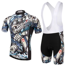 Men Cycling Jersey Sets Short Sleeve Mtb Clothing Masculino Ropa Ciclismo Bicycle Bike Sportswear Bib Shorts