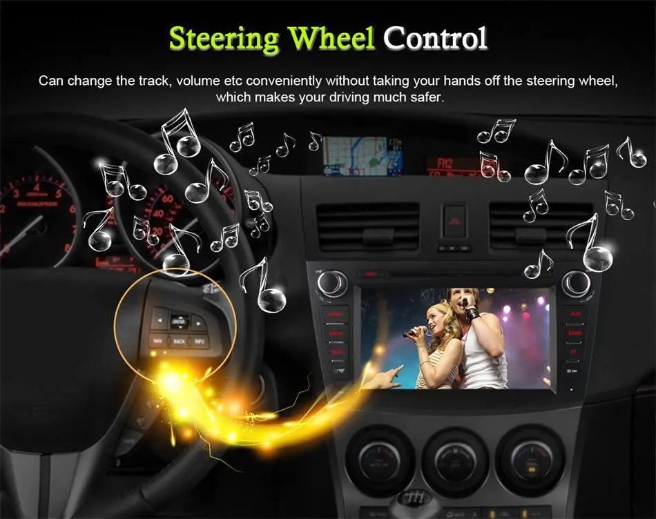 Excellent For Mazda 3 2008 2009 2010 2011 2012 2013 Android Unit Radio Stereo Multimedia Player 1 2 din DVD GPS Navigator Carplay DAB+ PC 14