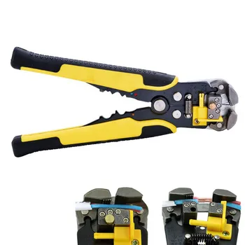 

New Automatic Cable Wire Stripper Stainless Steel Crimper Pliers Multifunctional Terminal Tool EM88