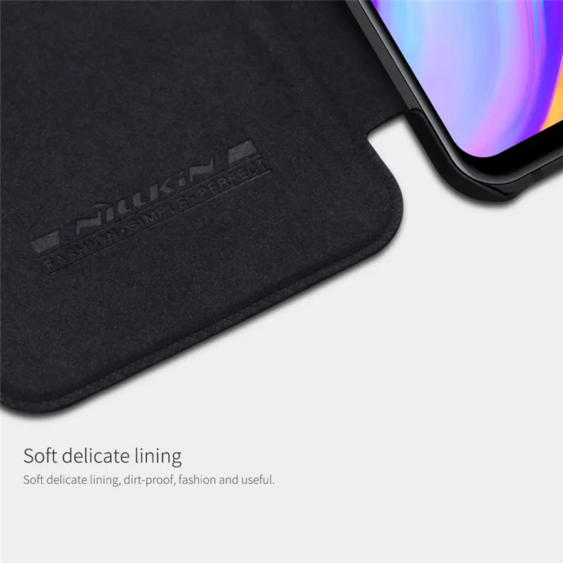 Nillkin Qin Series кожаный чехол для samsung Galaxy A8s флип чехлы для телефонов/Сумки из натуральной кожи Роскошные Обложка для samsung A8s
