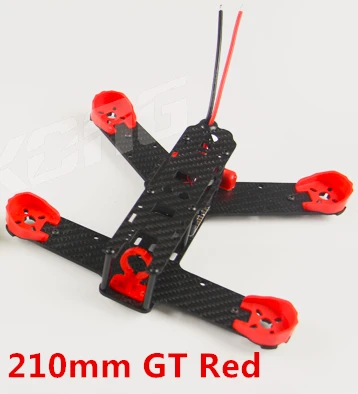 KING KONG 210 / 210GT FPV cross racing mini drone quadcopter pure комплект из углеродного волокна для рамы X и K