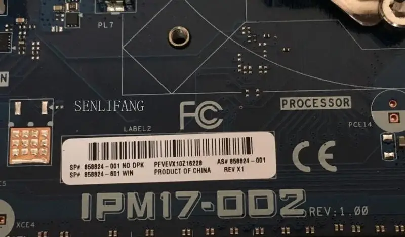 

858824-001 862992-001 IPM17-DD2 for ENVY Z170 Desktop system Board Working
