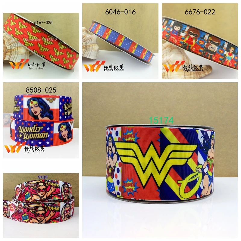 50 ярдов мультфильм напечатанный grosgrain ленты 15174
