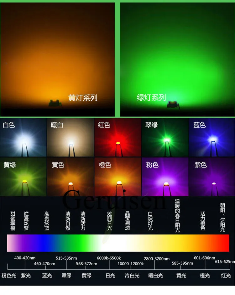 100 шт./оранжевый/янтарный 5630 5730 Smd лампы для Led светильник ультра яркий диод 600-610nm поверхностного монтажа диоды