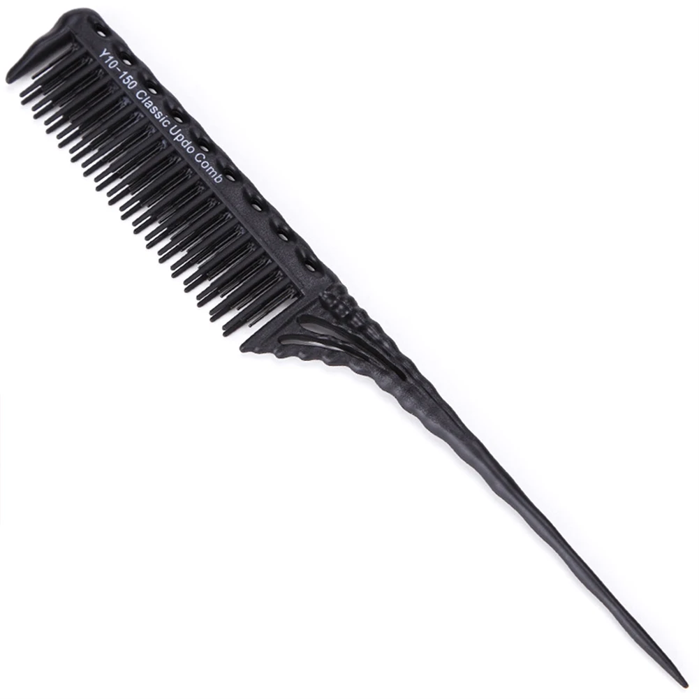 Облегчающая Расчесывание Волос термостойкость 3 рядами зубов, для путешествий, для инструментов, обрезанная в парикмахерские Backcombing Антистатическая кисть подарок крысиный хвост волосы расческой