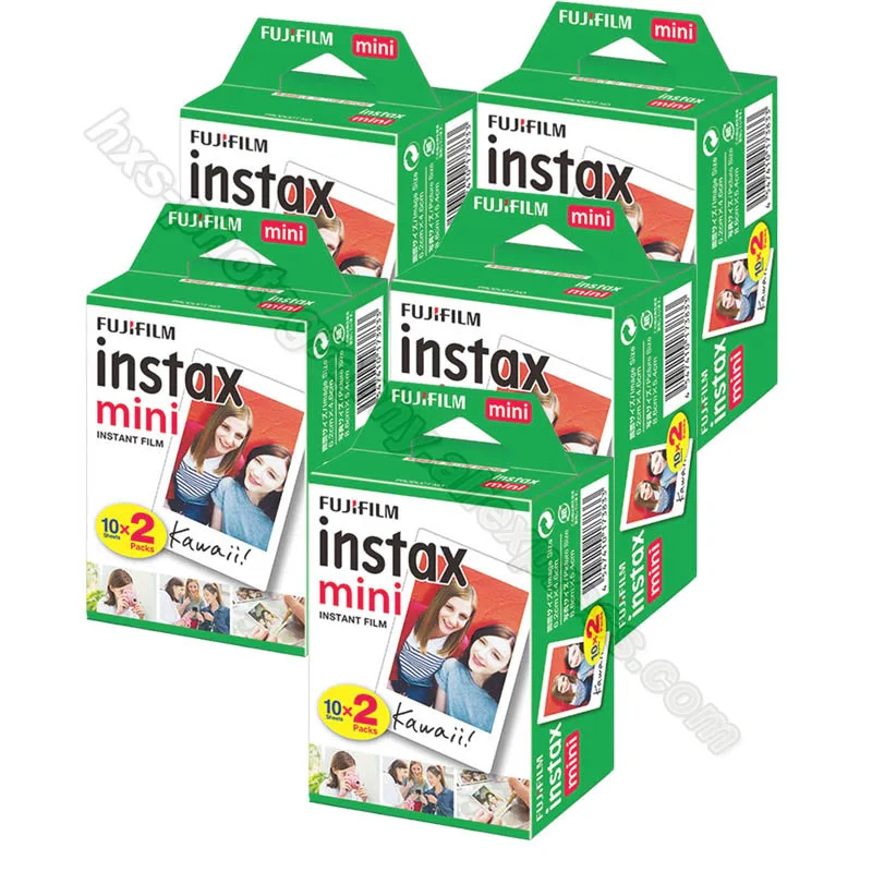 Fujifilm Instax Mini мгновенная пленка белого цвета для мини 9 8 8+ 7c 7s 70 90 25 50s камера смартфон принтер Liplay SP-2 1 Polariod 300 - Цвет: 100 sheets