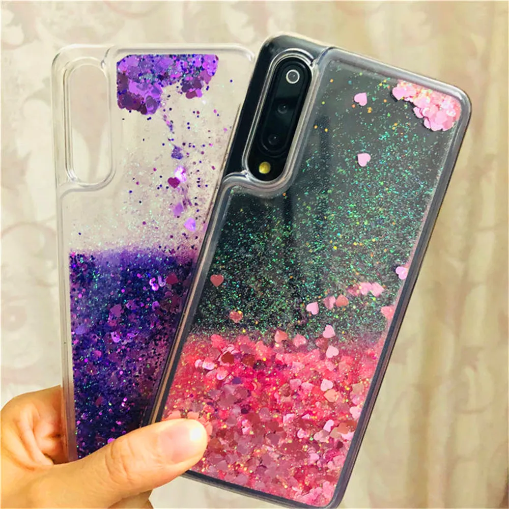 Liquid Glitter Soft Silicone TPU Case For Xiaomi Mi 9 SE Mi 8 Lite A2 A1 Cover Redmi Note 7 6 5 Pro Redmi 6 5 Plus S2 5A 4X Case (16)
