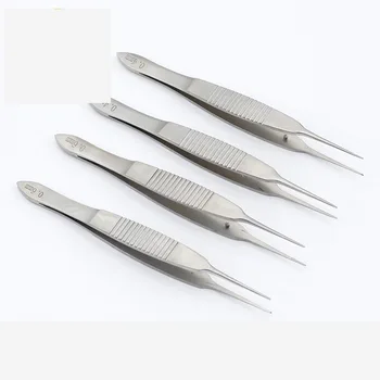 

Stainless steel 10cm toothed platform width 0.4/0.6/0.8mm Beauty double eyelid extraction Makeup Tools / Accessories >> Tweezers