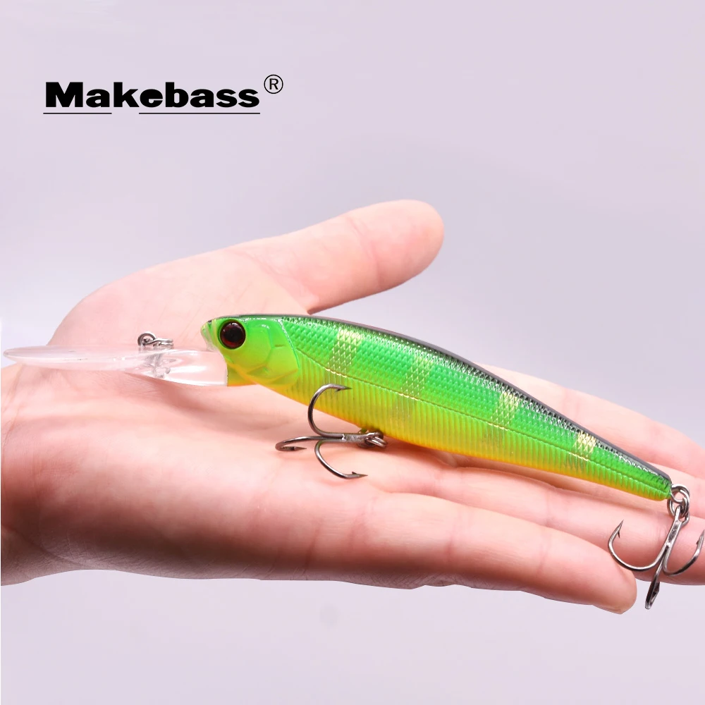 Makebass 3.94in/0 59 oz рыболовные приманки плавающий Minnow искусственная жесткая приманка